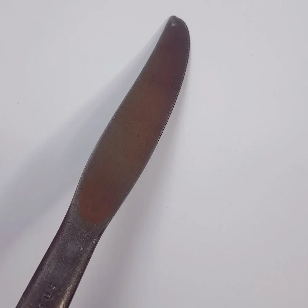 Vintage Walco US Dinner Knife‎ Mess Hall Military butter chow mess food hall